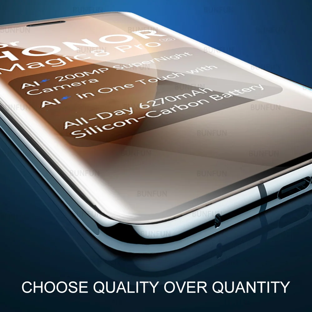 High-Quality Curved Tempered Glass Screen Protector - Pack of 2