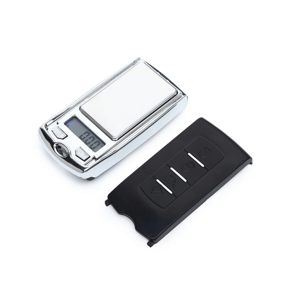 Digital Pocket Scales 200g/100g 0.01g Gold Sterling Jewelry Gram Balance Weight Electronic Scales Car key appearance scale