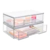 New Desktop Jewelry Box Household Transparent Skin Care Product Storage Cabinet, Dust Drawer Makeup Organizer Box 3