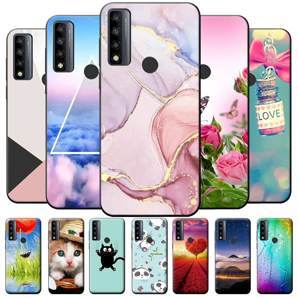 para-tcl-20-r-5g-caso-tcl-20r-5g-t767h-capa-silicone-macio-tpu-telefone
