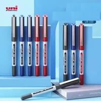 Uni UB-150 Straight Liquid Type Neutral Pen Stationery Supplies 0.38/0.5mm Anti Halo Dye Ball-point Pen For Student Exam Office 1