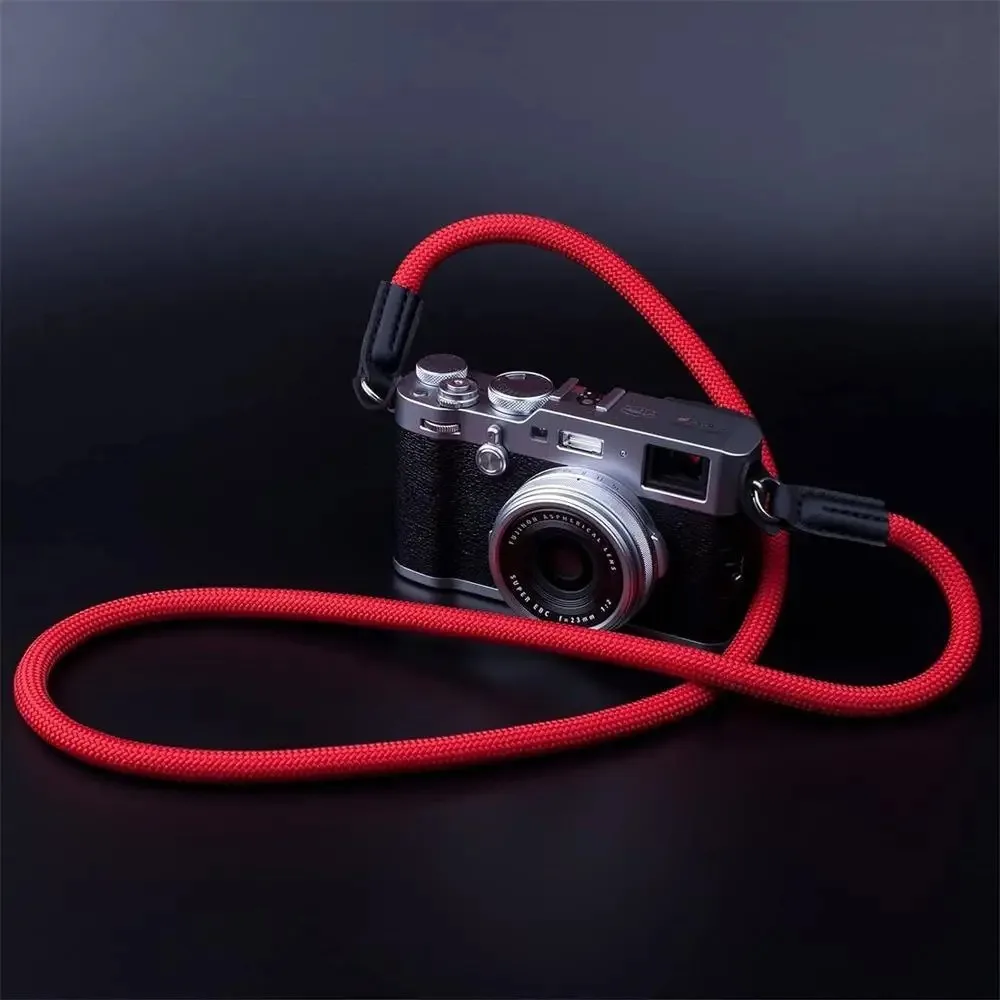 새로운 조정 가능한 카메라 어깨 스트랩 DSLR SLR 용 내구성 나일론 매는 밧줄 보안 카메라 넥 스트랩