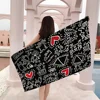 Keiths Haring Beach Towel For Kids Personalized Bath Towel Pool Towel Vacation Gift Picnic Towel Party Gift 6
