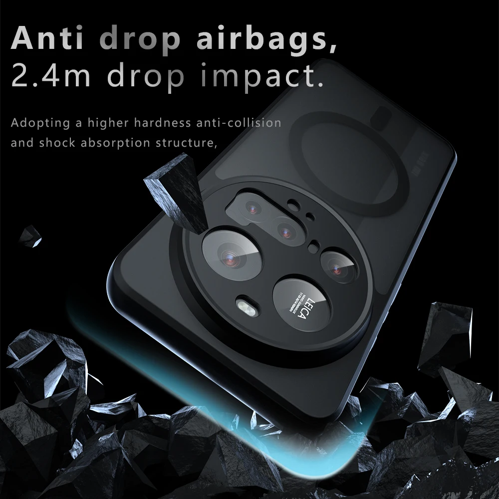 For Magsafe Magnetic Wireless Charging Case For Xiaomi 15 Ultra Xiaomi15Ultra 5G Shockproof Matte Back Cover Coque 2