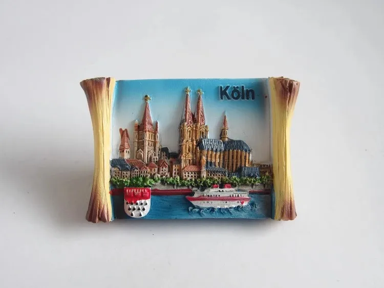 Aimant De Réfrigérateur 3D Souvenir De Lisbonne Portugal Autocollant De Voyage, Décoration De Maison Et De