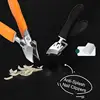 1PC Stainless Steel Nail Clipper Splash-Proof Large Opening Nail Clipper Portable Dead Skin Removal Nail Clipper Cuticle Trimmer 2