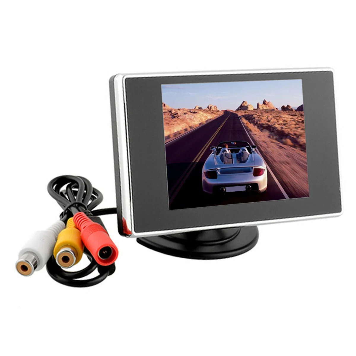 3.5 Inch Car Monitor Monitor Reversing Monitor Two-Way Video Car Accessories - 4