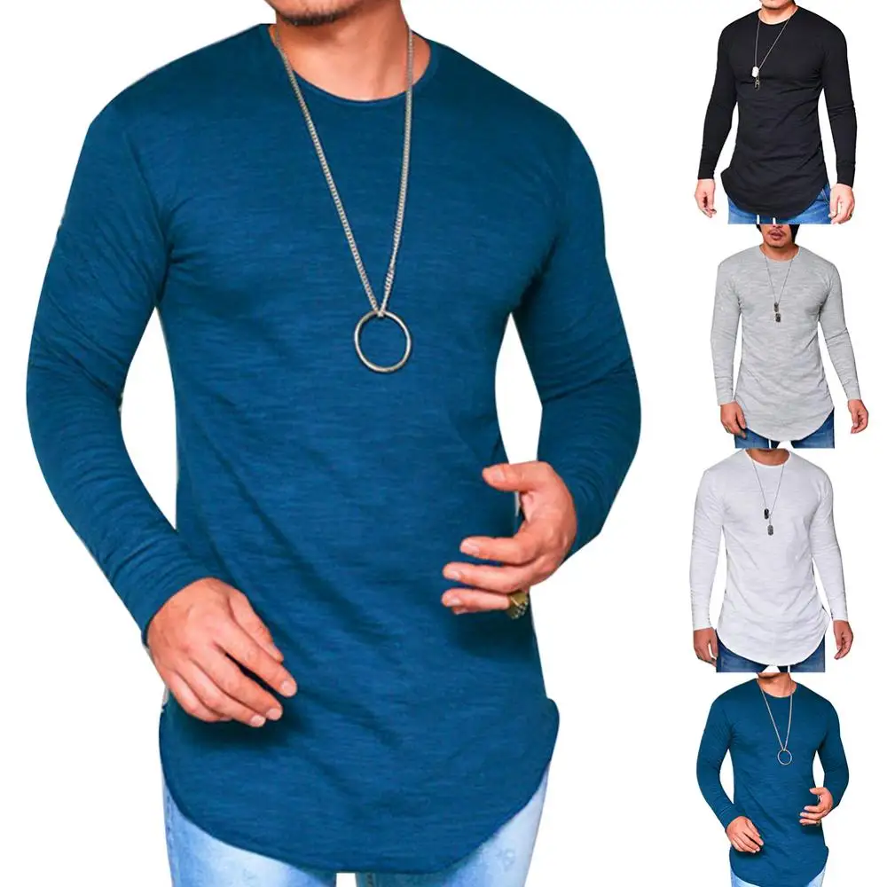 【20%OFF】Men's side line longsleeve tops/2color