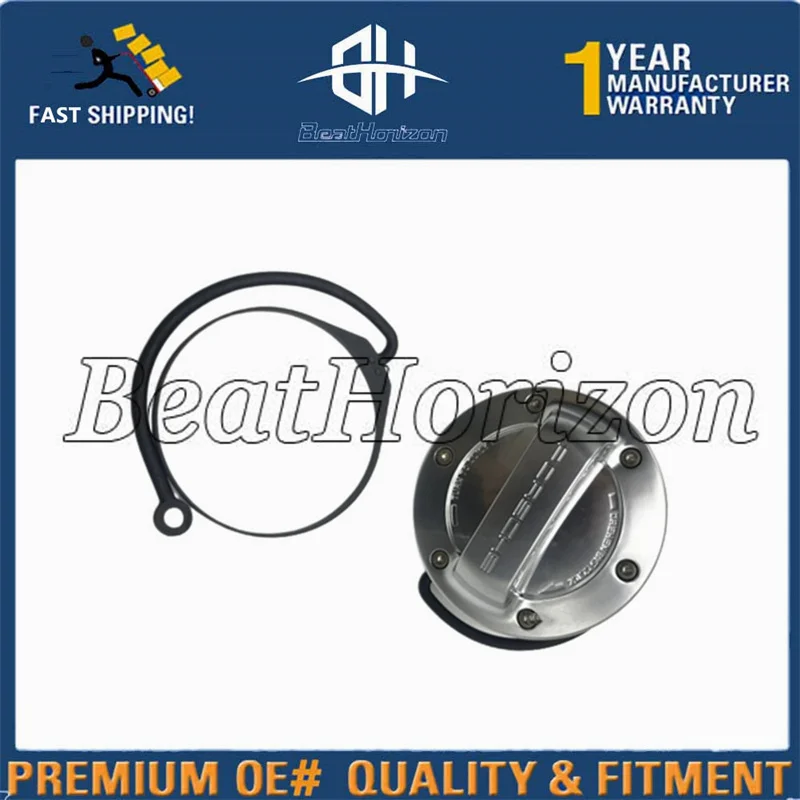 

1 piece Aluminium Car Gas Cap Aluminum-look For Porsche Cayenne,Panamera 971,Macan 718
