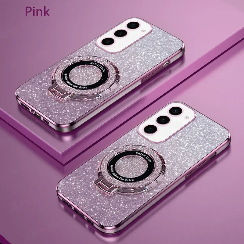 Enhanced Plating Holder Protective Phone Case Cover