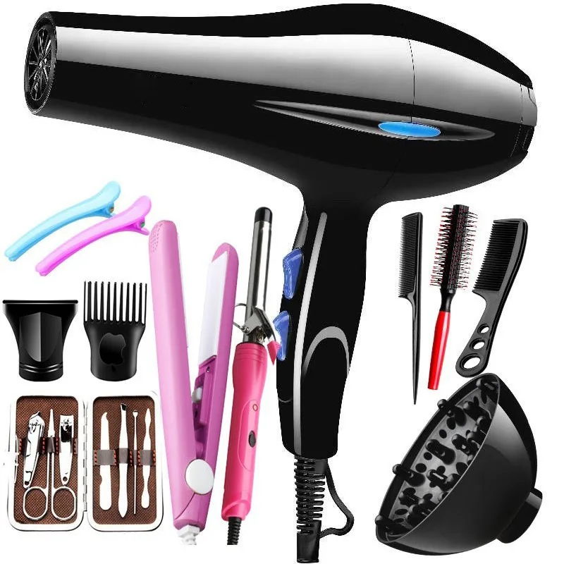 Hair Dryer 2200W Professional Powerful Hair Dryer Fast Heating Hot And Cold Adjustment Ionic Air Blow Dryer with Air Collecting 3 Hair Dryer 2200W Professional Powerful Hair Dryer Fast Heating Hot And Cold Adjustment Ionic Air Blow Dryer with Air Collecting 3