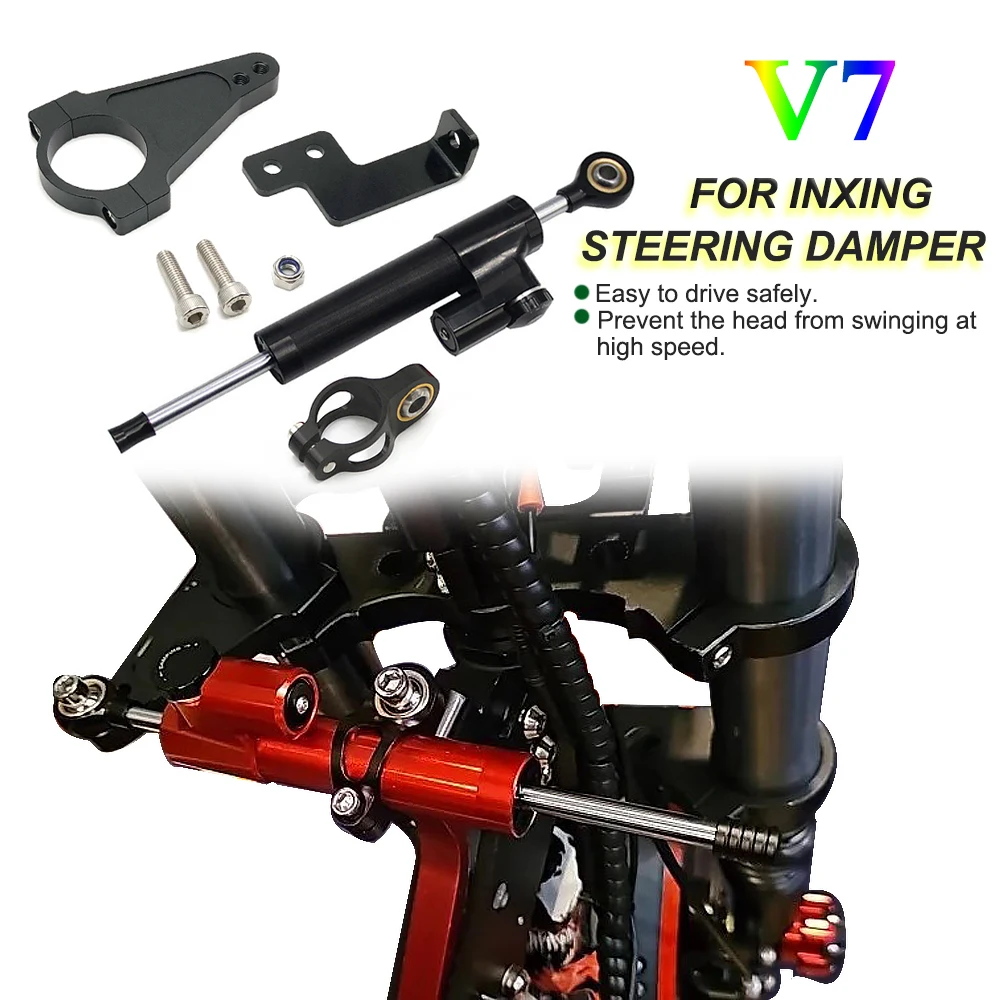 Steering Damper Bracket Kit For Inxing V5 Electric Scooter – Improves Stability & Reduces Wobble