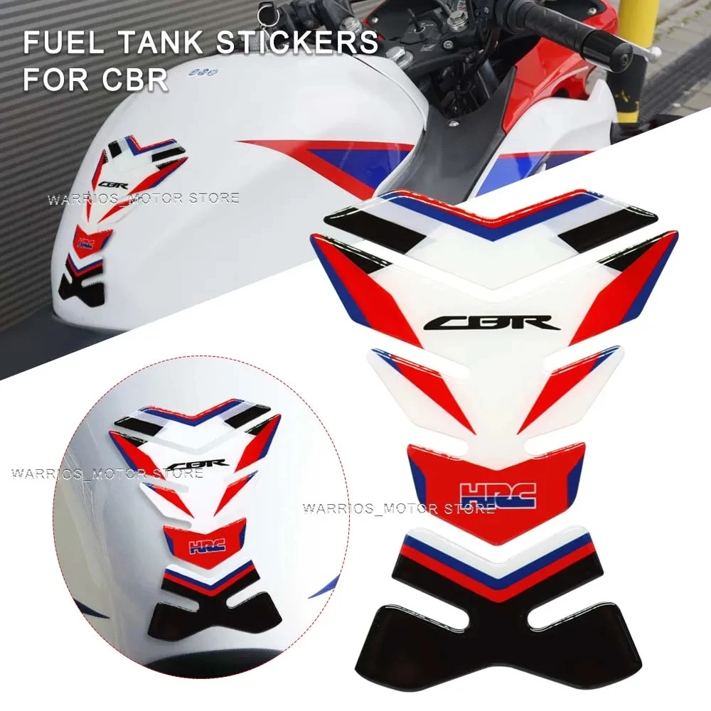 

Motorcycle Fuel Tank Pad Fish Bone Tank Protector Sticker For Honda CBR 125R 600 650F/R 1100XX 1000F cbr 600 954 1000 RR 900RR