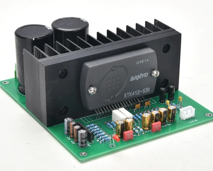 High Power Tthick Film STK412-530 HiFi Audio Power Amplifier Finished Board 120W * 2/ 6 Ω