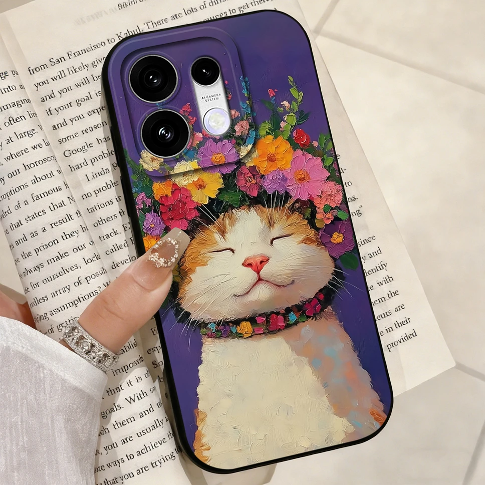 Fresh Summer Vibe Phone Case with Smooth Camera Protection and Soft Silicone Bumper