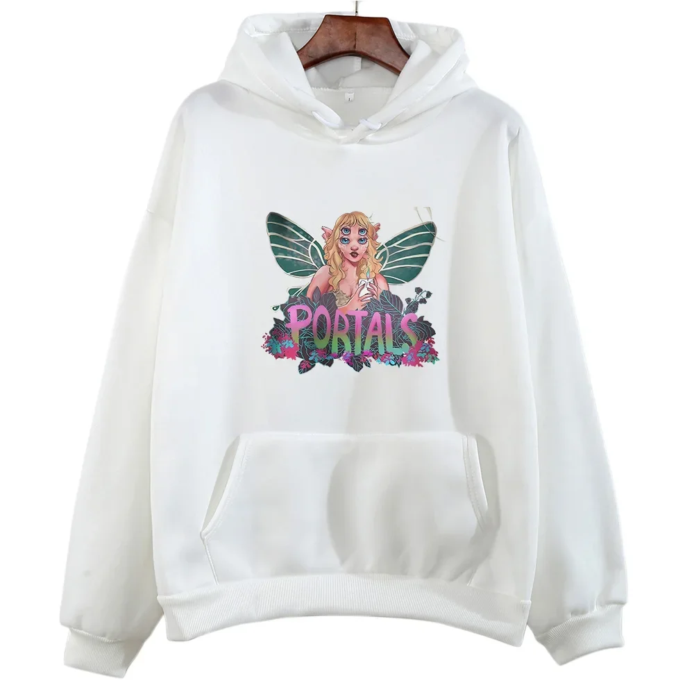 Melanie Martinez Portals Tour for Female Sweatshirts Retro Aesthetic Clothes Autumn Fleece Hoody Print Graphic Seawtwear Fashion