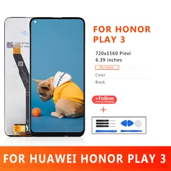 Écran LCD avec châssis, 720x1520, pour Huawei Honor Play 3/4T /p40 Lite E, HONOR Y7 Prime2020 ASK-AL00x, Original