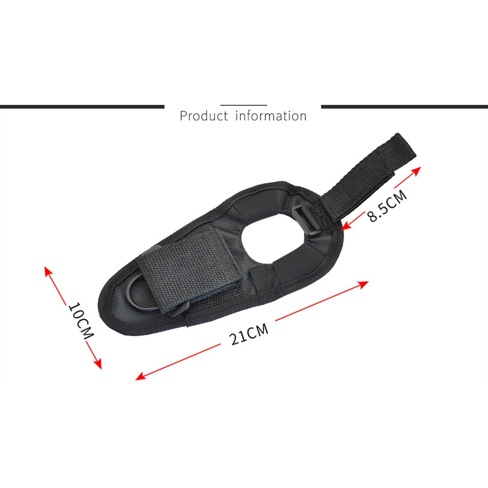 Diving Flashlight Anti-slip Fixing Sleeve Outdoor Lighting Magic Tape Wrist Strap Glove Torch Protective Holder