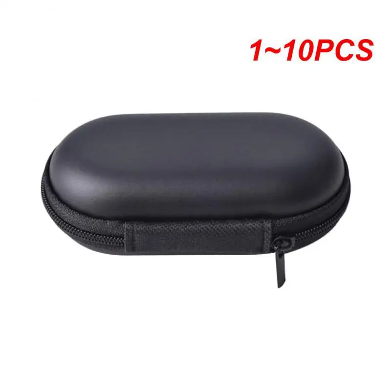 

1~10PCS Waterproof Portable Headphone Case Pouch Bag Travel Carrying Bag Hard Earphones Case Headphone Carry Bag