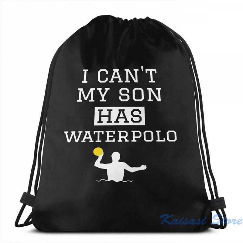 I Can't My Son Has Waterpolo, mamá, papá, mochila con carga USB, mochilas  escolares, bolsa de viaje para ordenador portátil|Mochilas| - AliExpress