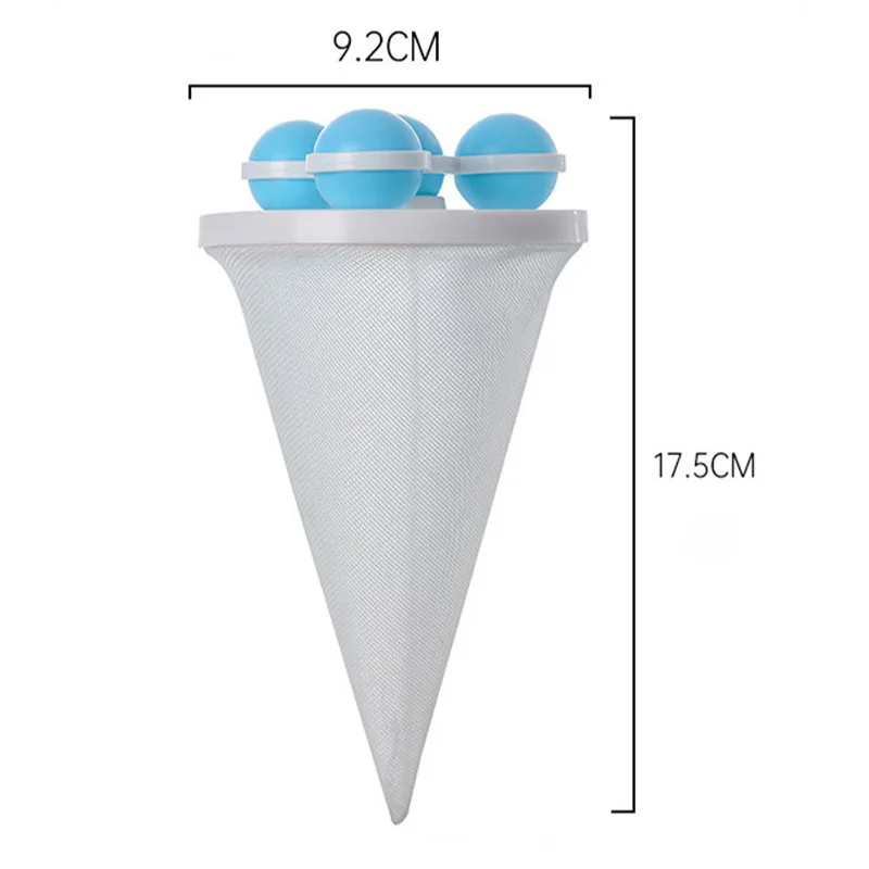Washing Machine Hair Filter Floating Pet Fur Lint Hair Removal Catcher Reusable Mesh Dirty Collection Pouch Cleaning Balls laundry hair catcher