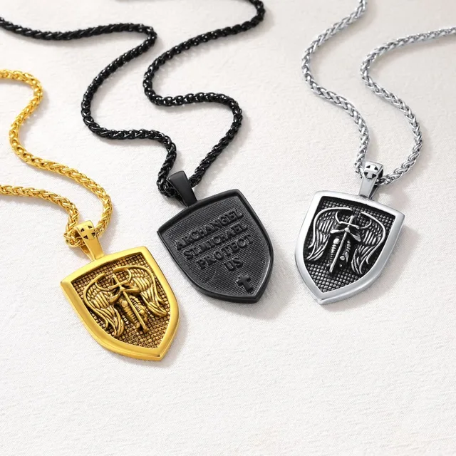 St. Michael The Archangel Pendant - O'Connors Church Supply - Foto 6