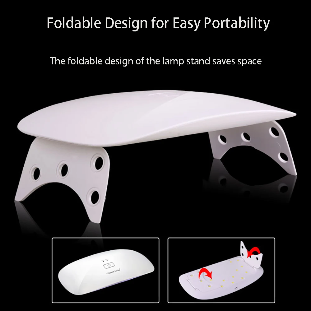 Mini Nail Drying Lamp Led Uv Lamp Gel Polish Drying UV Curing Machine for Manicure Gel Nails Lighting Manicure Decor