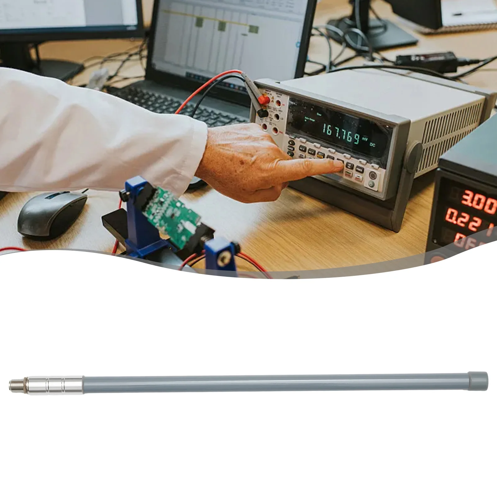 야외 수신 STARF 안테나, 수직 편광, 50 Ohm, 868MHz, 915MHz, 공중 구리 모니터링, 12dBi, 1 PC