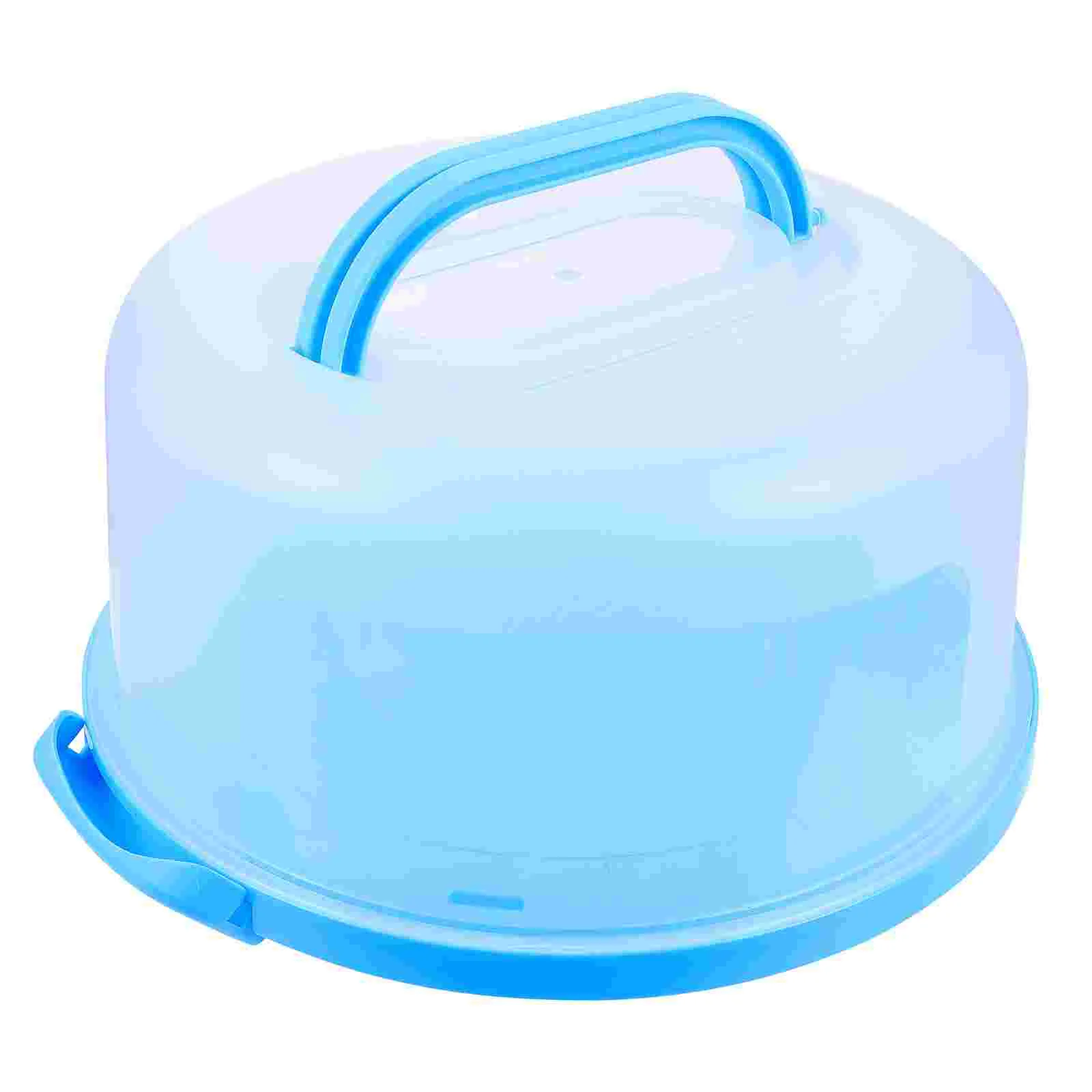 

Chocolate Food Tray Chocolate Cake Carrier Holder Handle Reusable Clear Cover CupChocolate Cake Container Box