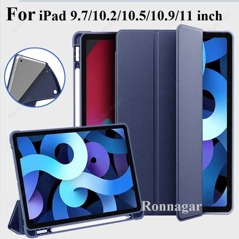 Per Ipad Air 5A Generazione Custodia Ipad Air 4Th Case 10.9 Custodia Per Ipad 10.2 7Th 8Th 9Th Generation Case Ipad Pro 11 Con Slot Per Penna