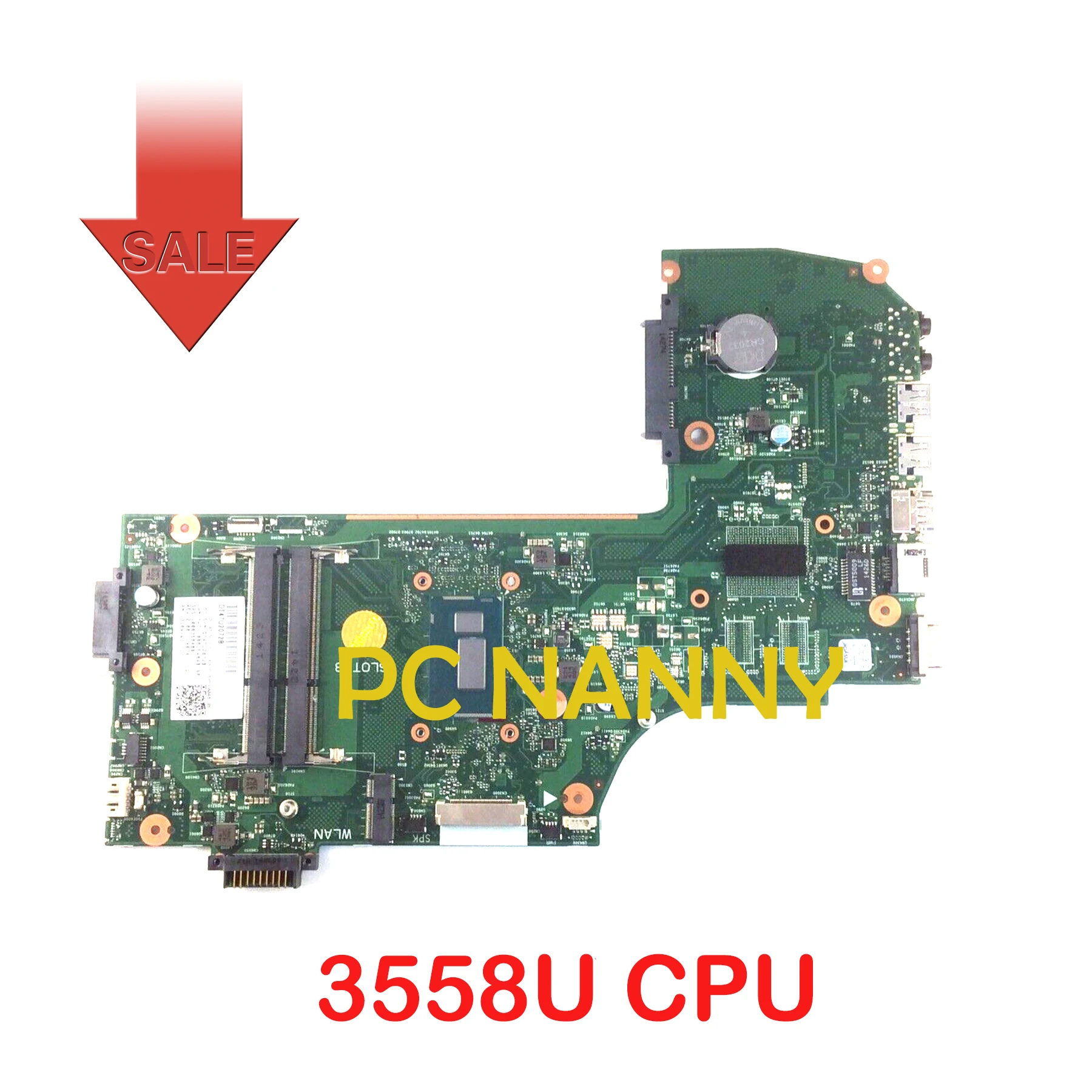 

PCNANNY for Toshiba Satellite L75-B Intel 3558U 1.7Ghz Motherboard V000358480 6050A2631701