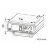 JDS6600 15/30/40/50/60MHz DDS Function Signal Generator/Source Dual/2-CH Frequency Meter Arbitrary Waveform Pulse Generator 6