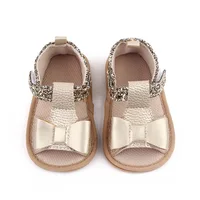 Baby girl shoes Bow knot soft bottom non-slip prewalker shoes for girls toddler baby sandals newborn infant shoes zapatos bebe 5
