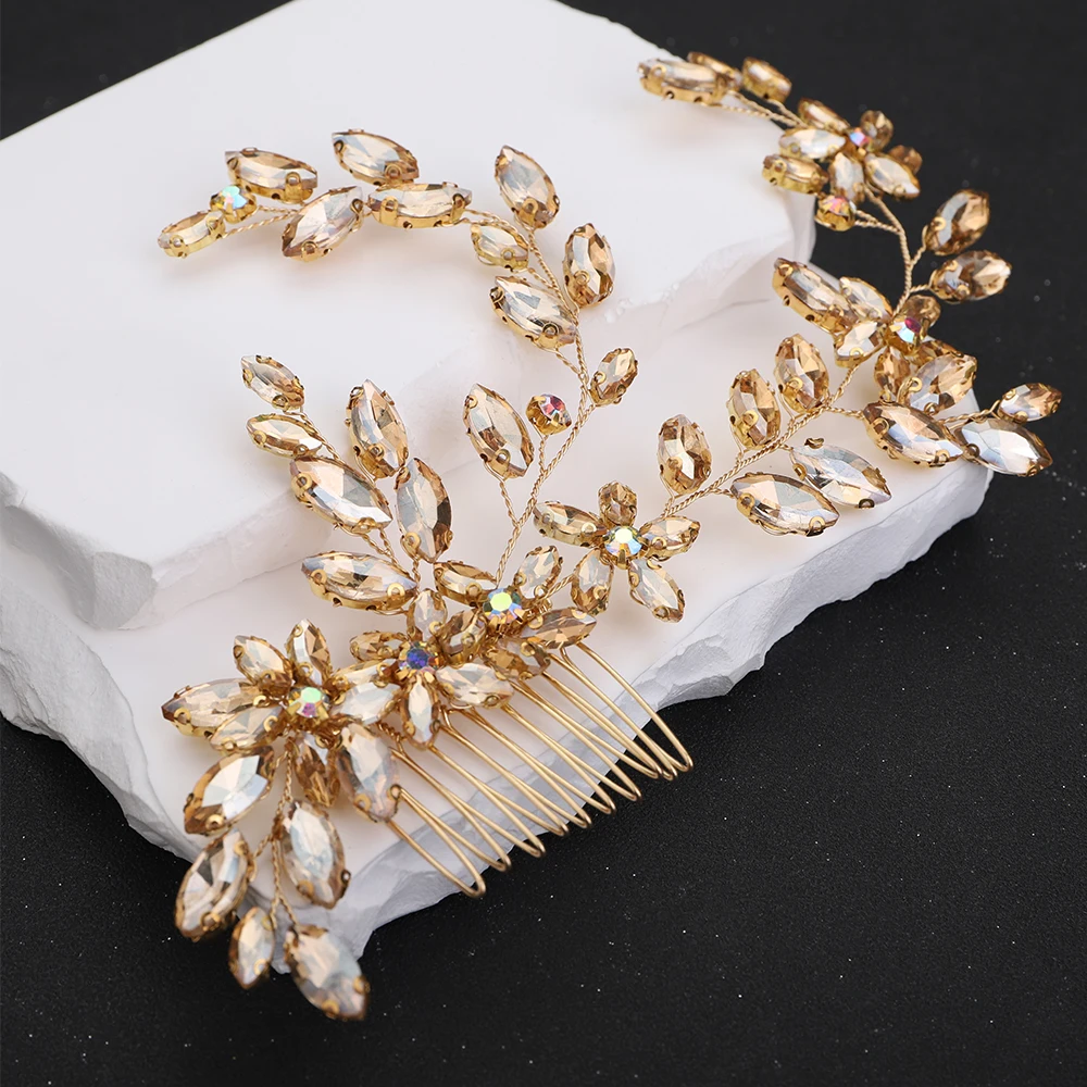 Bridal Headband Hair Comb Wedding Hair Accessories Party Headpiece Tiaras hair accessories bridal hair accessories bridal jewelry set