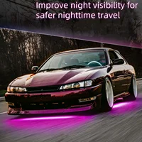 Car Underglow Neon strip Lights RGB 8 Color Music Mode with App/Remote Control for Car Underbody Light Strips for all car - Image 6