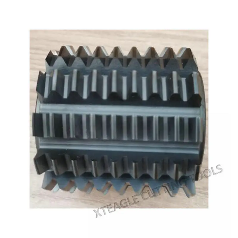 DIN5482 Standard Module1.9 22mm Hole HSS Involute Spline Gear Hob Cutter M1.9 PA30 degree, Customized