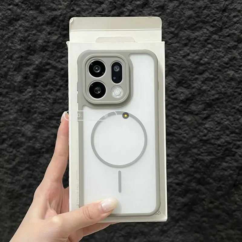 Sleek Magnetic Anti-Drop Matte Cooling Phone Case with Wireless Charging Support