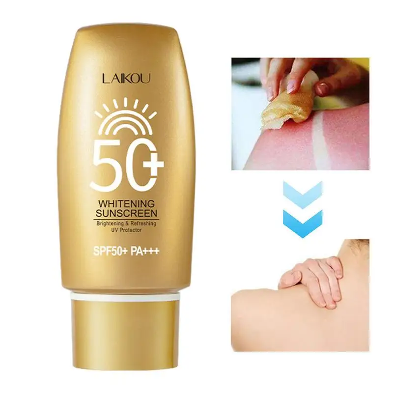 

Water Resistant Sunscreen SPF50 Facial Watery Essence Sunblock Face Sunscreen cream Long-lasting UV Protection Hydrating Lotion