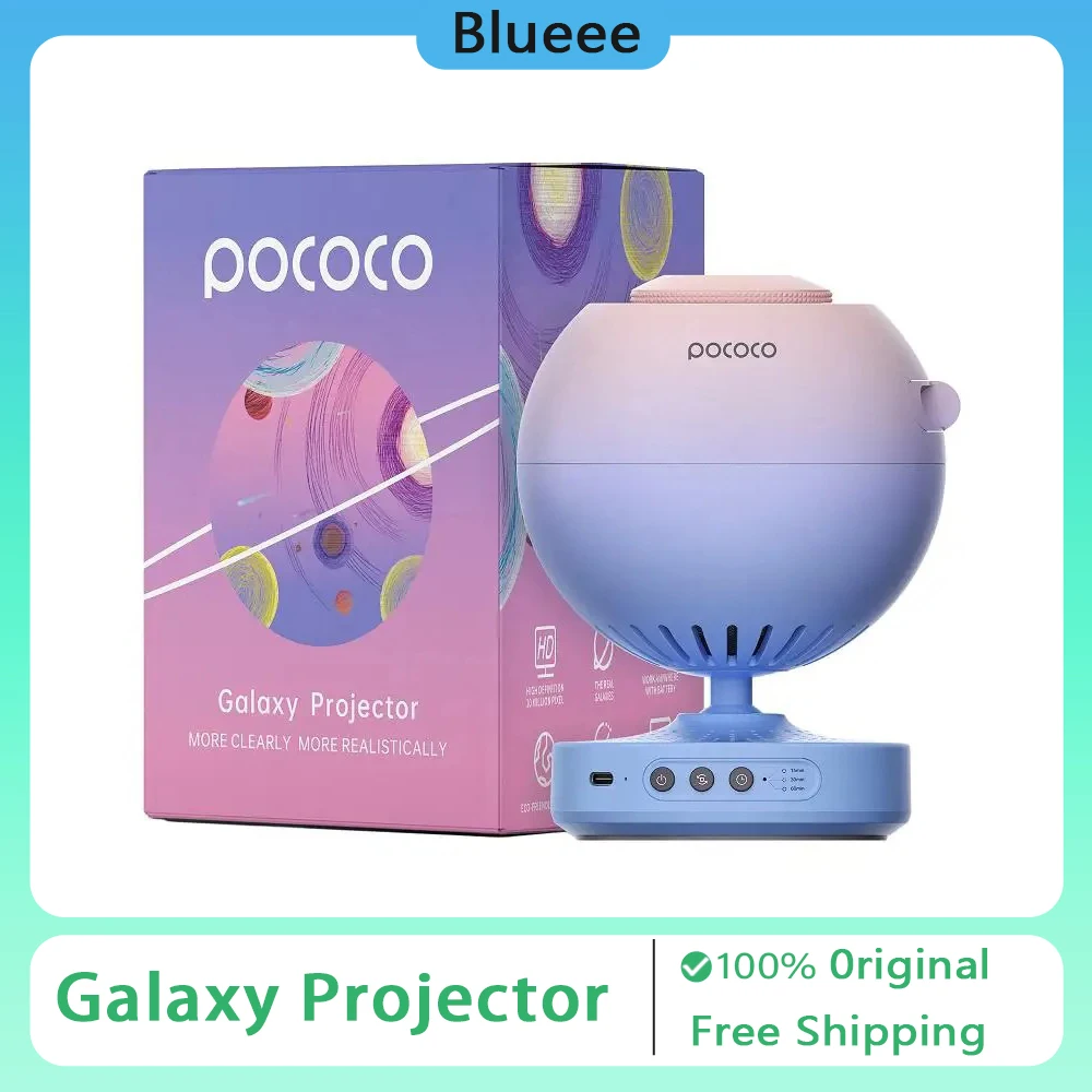 Galaxy Projector Galaxy Light Projector Star Night Light Lamp with High-Definition Soft for Children's Gift