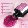 Phoenixy Gel Nail Polish With Lamp Kit 10/20 PCS Gel Polish Red White Pink Colors Gel Varnishes Semi Permanent Complete Nail Set 5