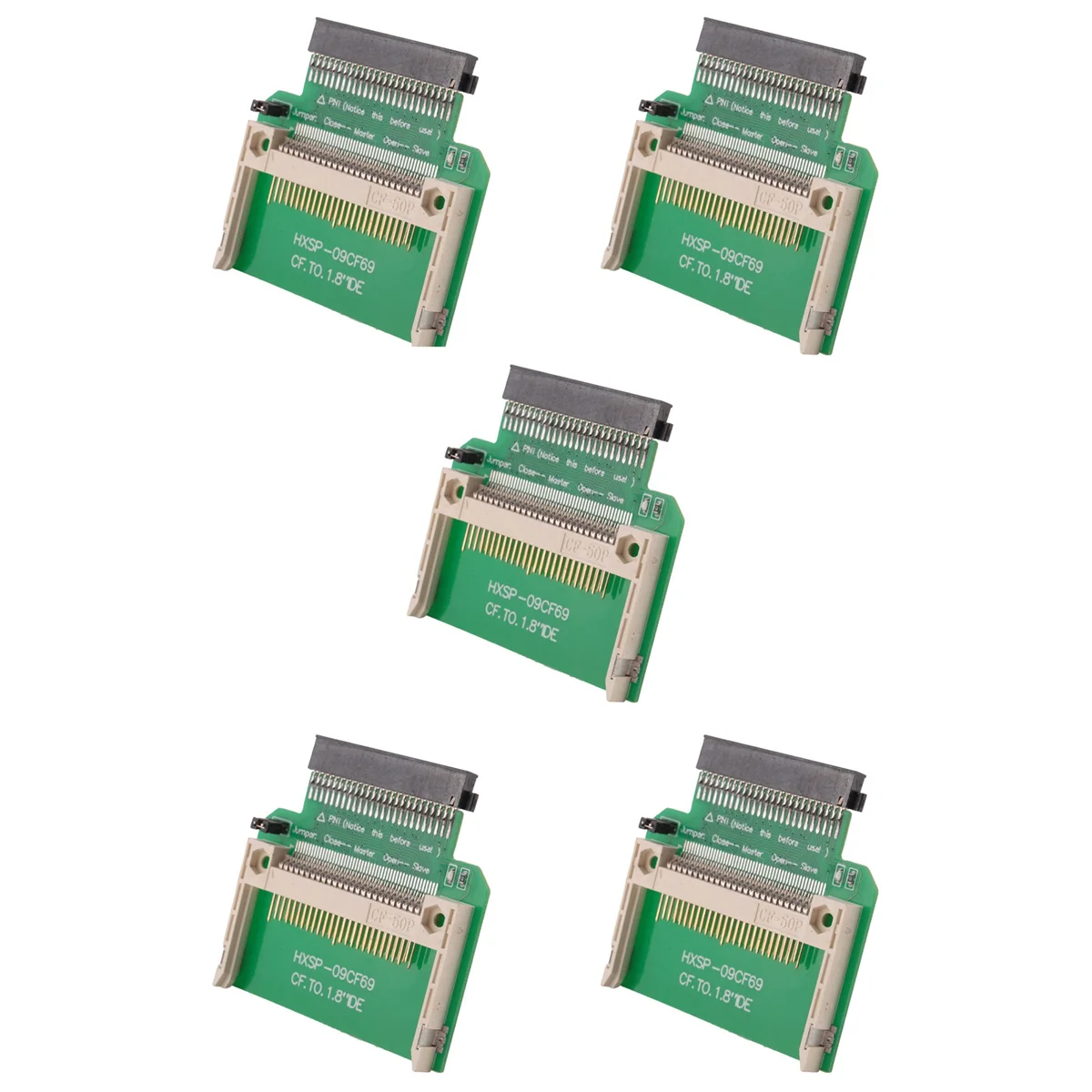 

5X Cf карта Merory компактная вспышка до 50Pin 1,8 дюймовый Ide жесткий диск Ssd адаптер