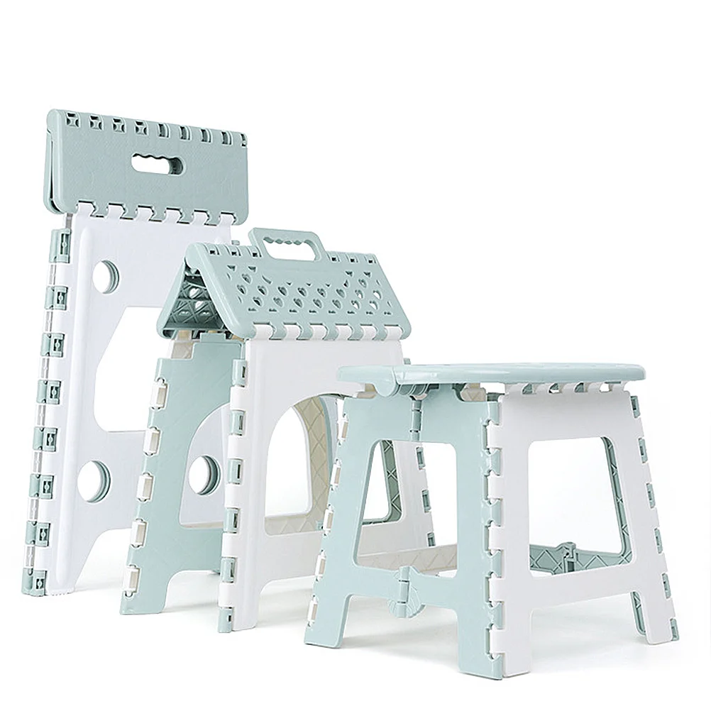 

Folding Chairs Step Stools for Adults Foot Home Collapsible Household Portable Child