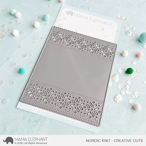 Festive Embossing and Cutting Dies Set for Holiday Scrapbooking and Card Making