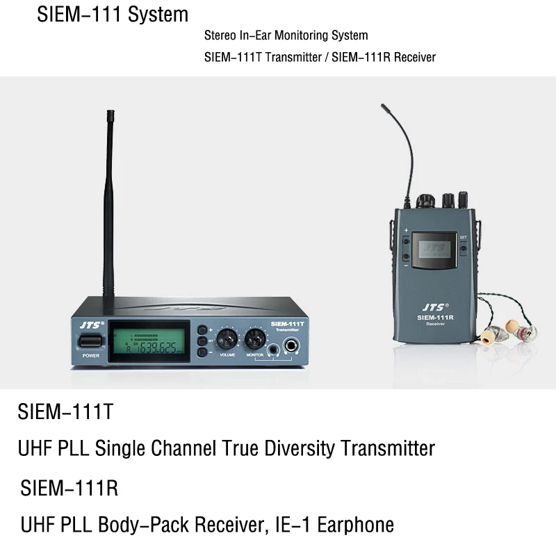 JTS インイヤーモニターシステム SIEM-111T/SIEM-111R 415qNI9B5ZL.jpg