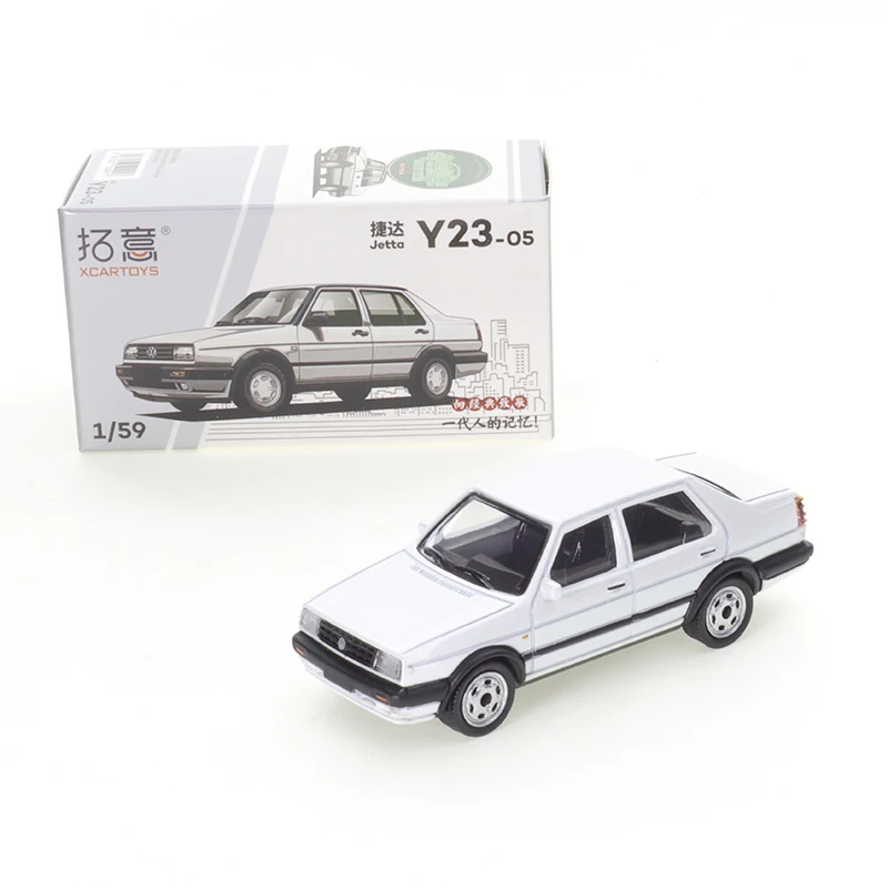 XCARTOYSVolkswagenJettaWhiteCarsAlloyToysMotorVehicleDiecastMetalModelCollectionof