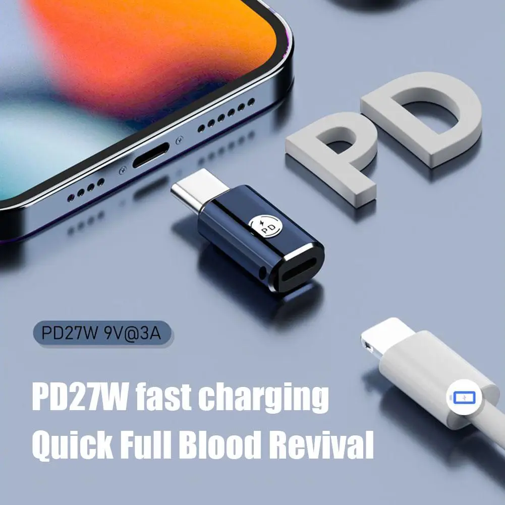 

Type C To Lightning Adapter Connector USB C To Type C Adapter Cable Converter Intelligent Protection Chip For Iphone N8G4