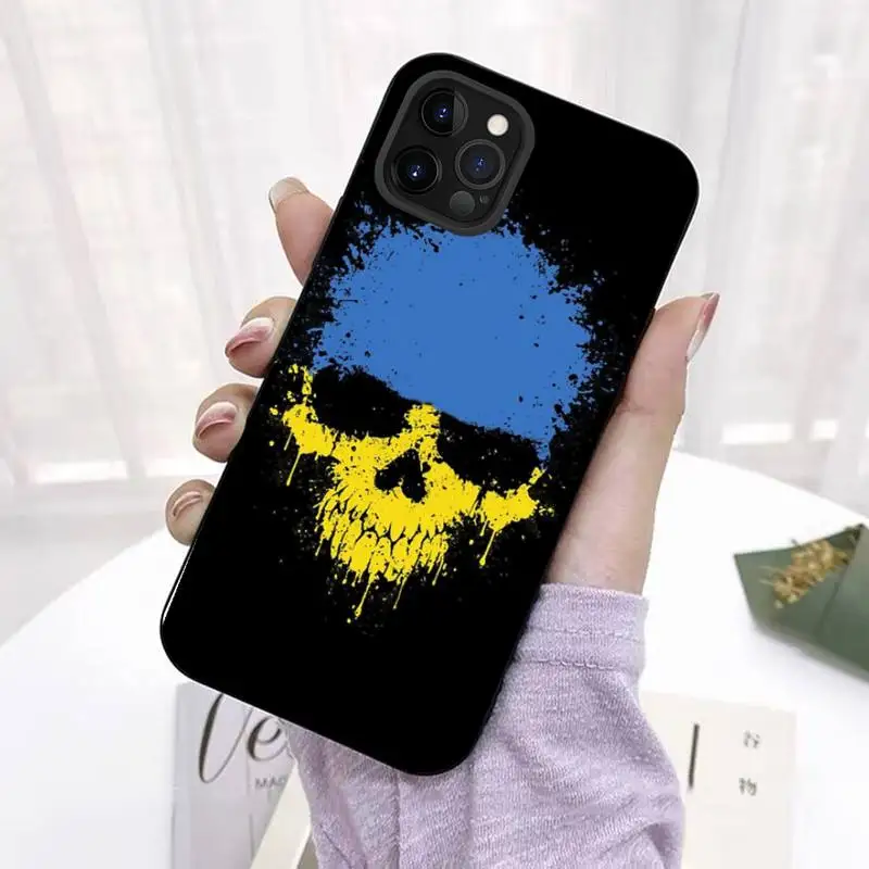 Keep Calm And Ukraine Of Flag Phone Case for iPhone 11 12 13 Mini Pro Max 8 7 6 6S Plus X 5 SE 2020 XR XS Funda Case iphone 13 pro max case leather