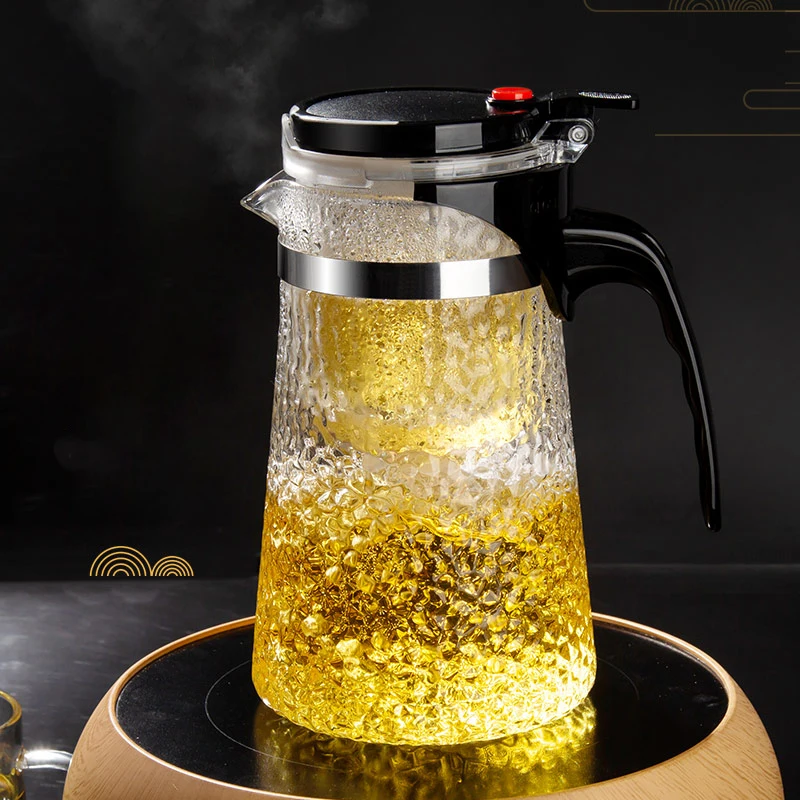 GIANXI High Quality Pyrex Teapot Chinese Tea Set Kung Fu Tea Set Pot Coffee Pot Infuser Filter Flower Teapot