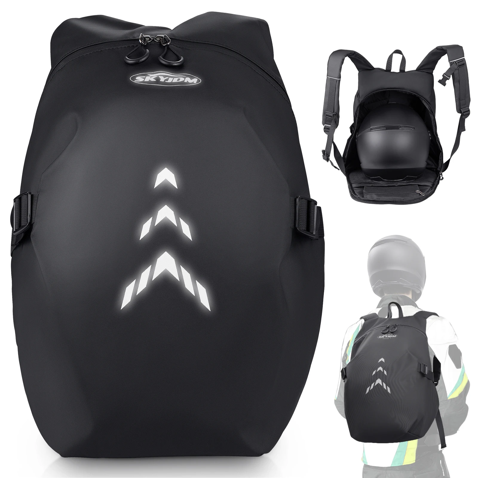 RidingBackpackMotorcycleHelmetBackpackMotosAccesoriosReflective