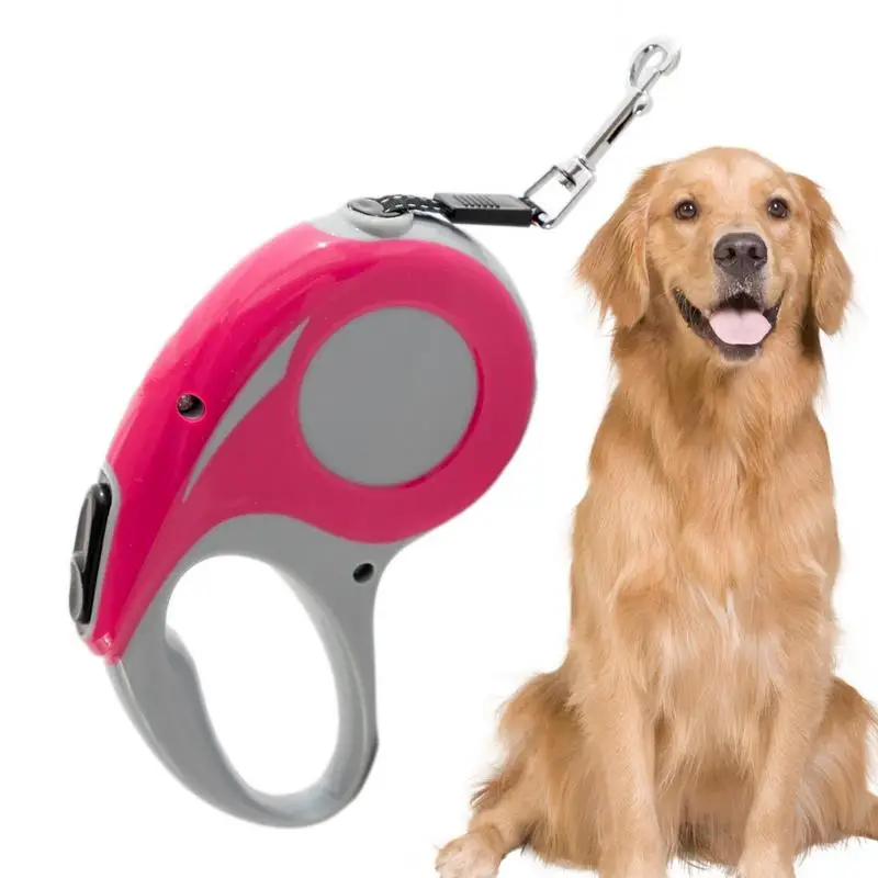 

Retractable Dog Walking Leash Tangles Free Running Leash 9.84ft Dog Leash With Reflective Tape For Small Medium Large Dogs